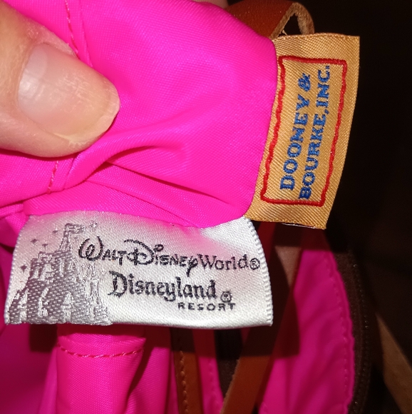 Disney Mickey Dooney and Bourke shoulder bag Blue Canvas - Picture 6 of 15